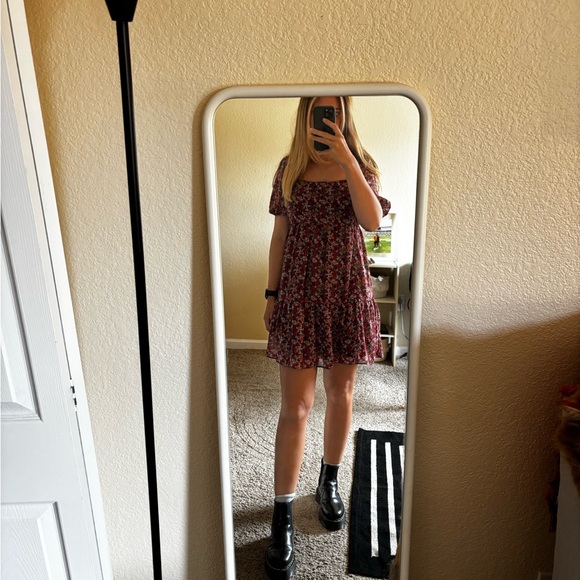 BCBGeneration Floral Mini Dress - Picture 1 of 4